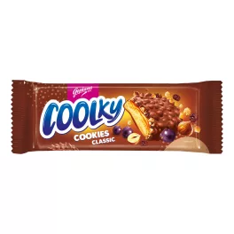   Goplana Coolky Cookies classic - tejcsokival bevont keksz - 140 g
