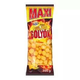 Bersi snack XXL sajtos és csípős paprikás golyó - 300g