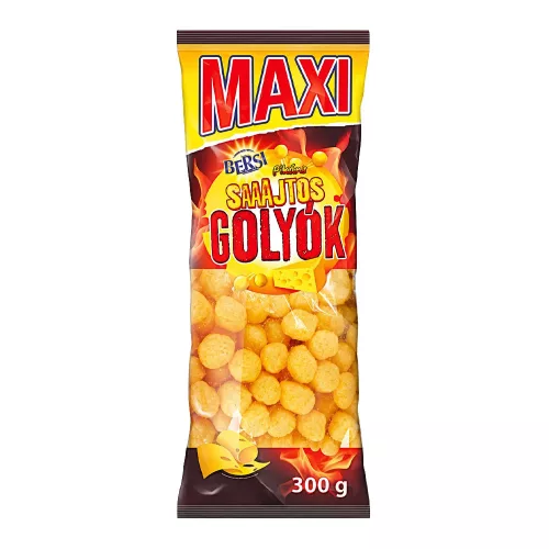 Bersi snack XXL sajtos és csípős paprikás golyó - 300g