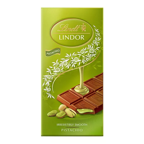 Lindor Tablet Pistachio tejcsokoládéval - 100g