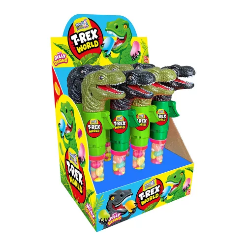 Sweet Flash T-Rex zselécukorkával többféle íz - 20g