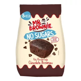 Mr. Brownie cukormentes belga csokoládé darabokkal - 200g
