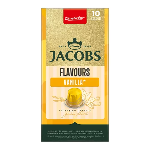 Jacobs vanilia ízesítésű kapszula 10db - 49g