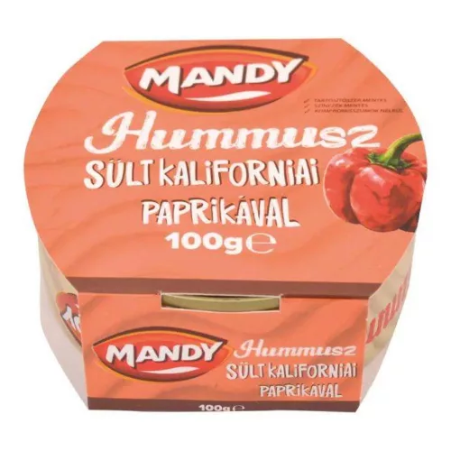 Mandy Hummusz sült kaliforniai paprikával - 100 g