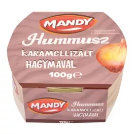 Mandy Hummusz karamellizált hagymával - 100g