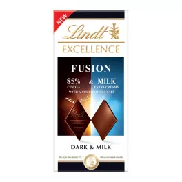 Lindt Excellence 85% só-és tejcsokoládé - 100g
