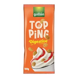 Gullon Top Ping digestive keksz - 100g