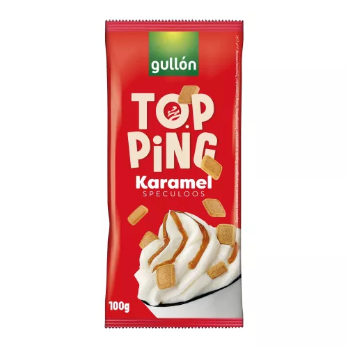 Gullon Top Ping karamellás keksz - 100g