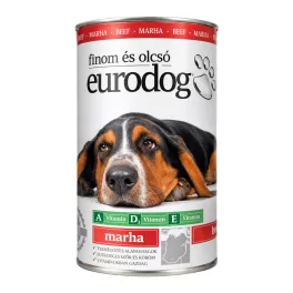 EuroDog konzerv marha - 1240g