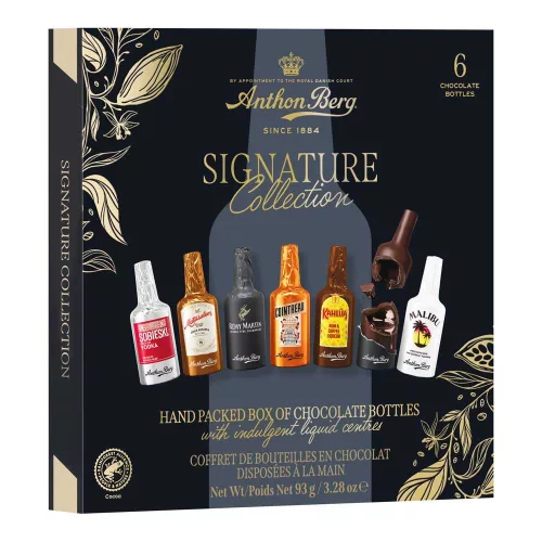 Anthon Berg Liqueurs alkoholos csokoládépalack 6db - 93g