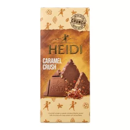   Heidi táblás tejcsokoládé gabona-karamellpelyhekkel - 80g