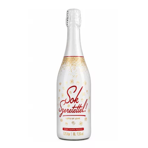 Sok szeretettel édes pezsgő 11,5% - 0,75l