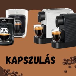 Kapszulás kávéfőzők